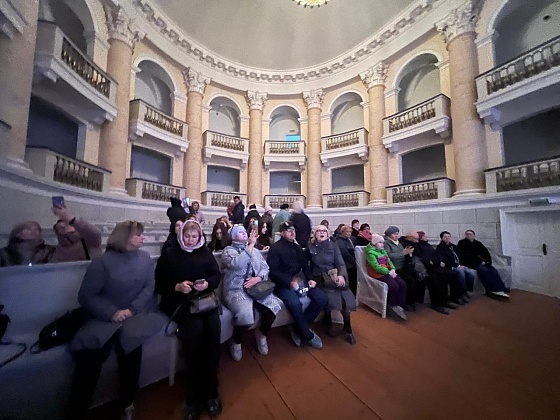 Коллективная поездка трех первичек в Архангельское